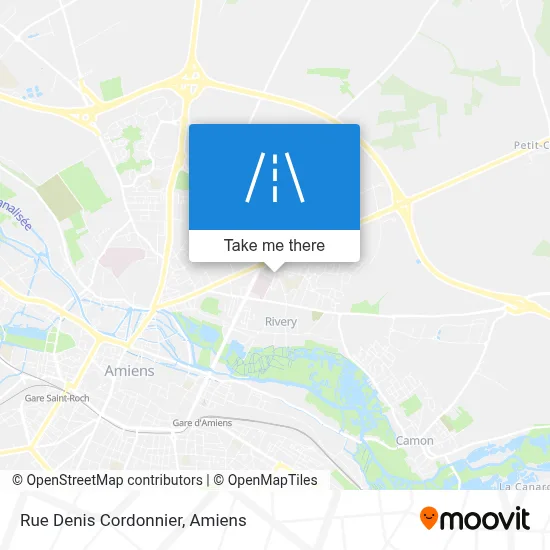 Rue Denis Cordonnier map
