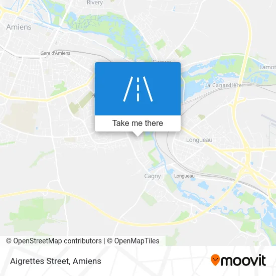 Rue Des Aigrettes map