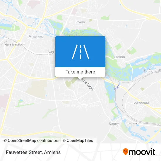 Rue Des Fauvettes map