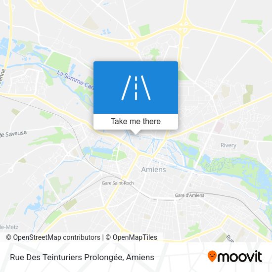 Rue Des Teinturiers Prolongée map