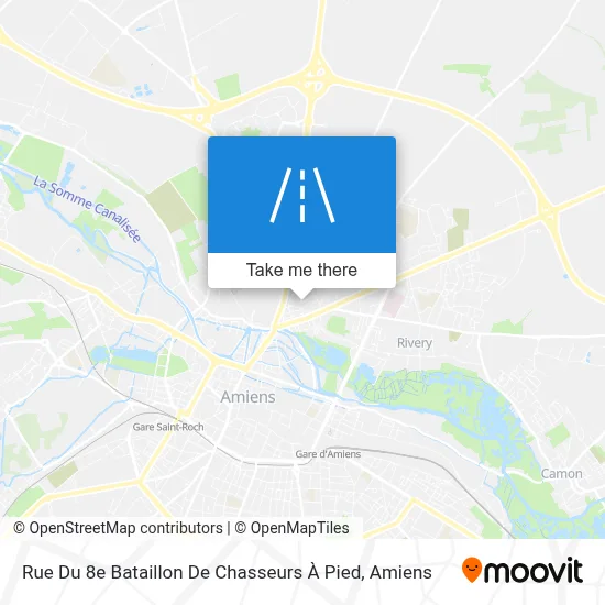 Rue Du 8e Bataillon De Chasseurs À Pied map