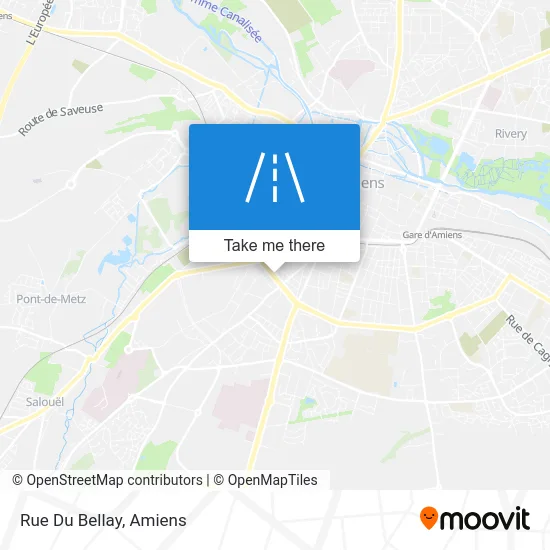 Rue Du Bellay map
