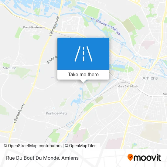 Rue Du Bout Du Monde map