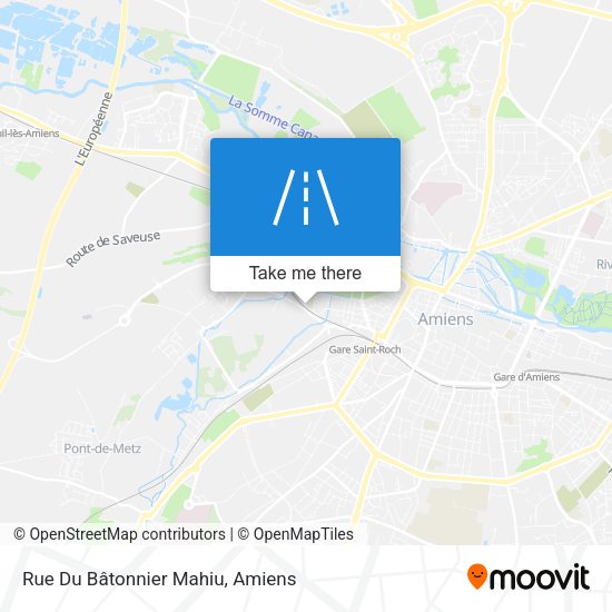 Rue Du Bâtonnier Mahiu map
