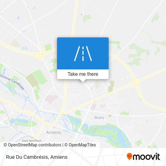 Rue Du Cambrésis map
