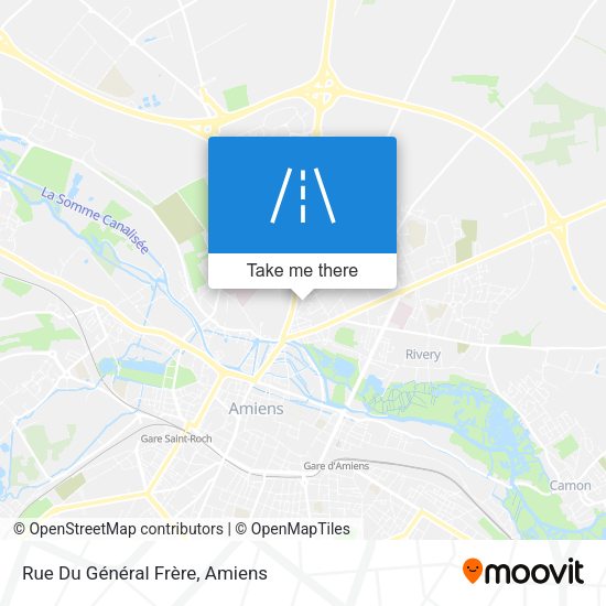 Rue Du Général Frère map
