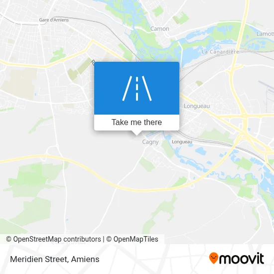 Rue Du Méridien map