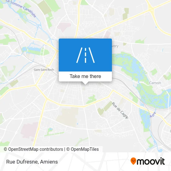 Rue Dufresne map