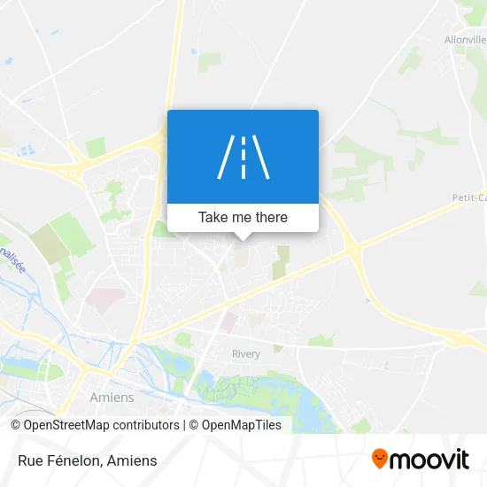 Rue Fénelon map