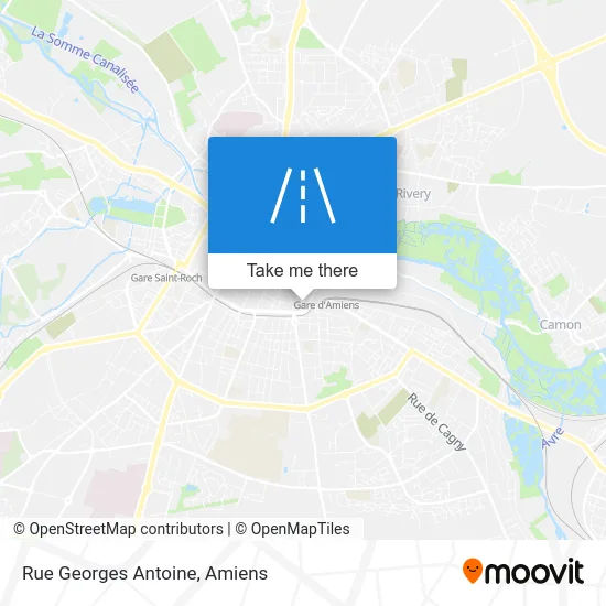 Rue Georges Antoine map