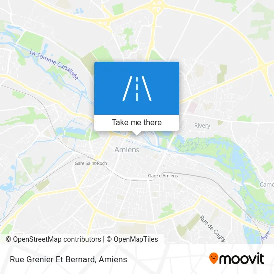 Rue Grenier Et Bernard map