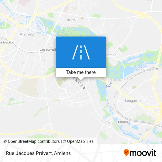 Rue Jacques Prévert map