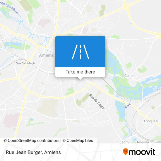 Rue Jean Burger map