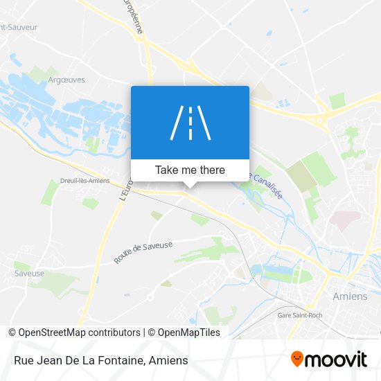Rue Jean De La Fontaine map