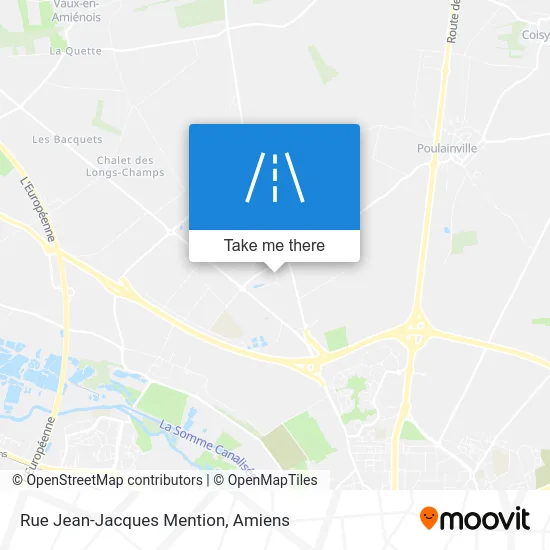 Rue Jean-Jacques Mention map