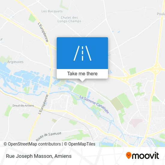 Rue Joseph Masson map