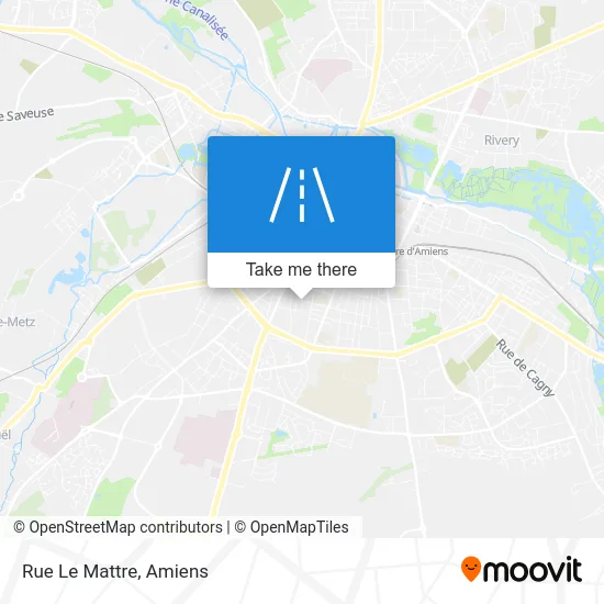 Rue Le Mattre map