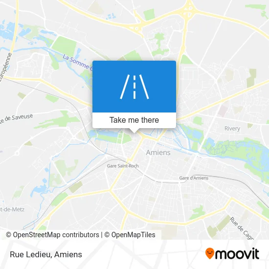 Rue Ledieu map