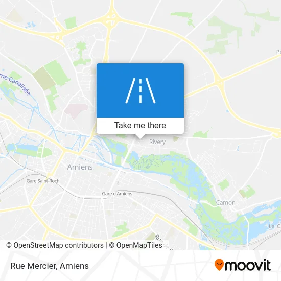 Rue Mercier map
