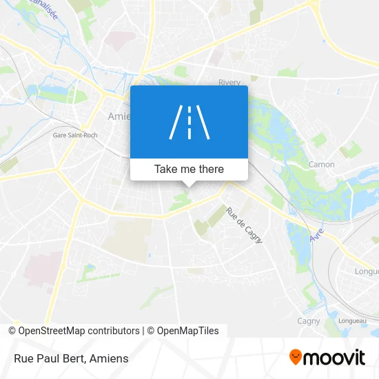 Rue Paul Bert map