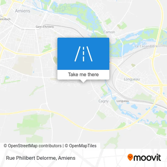 Rue Philibert Delorme map