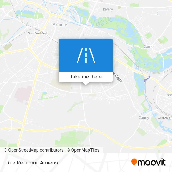 Rue Reaumur map