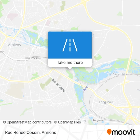 Rue Renée Cossin map