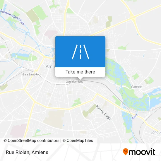 Rue Riolan map