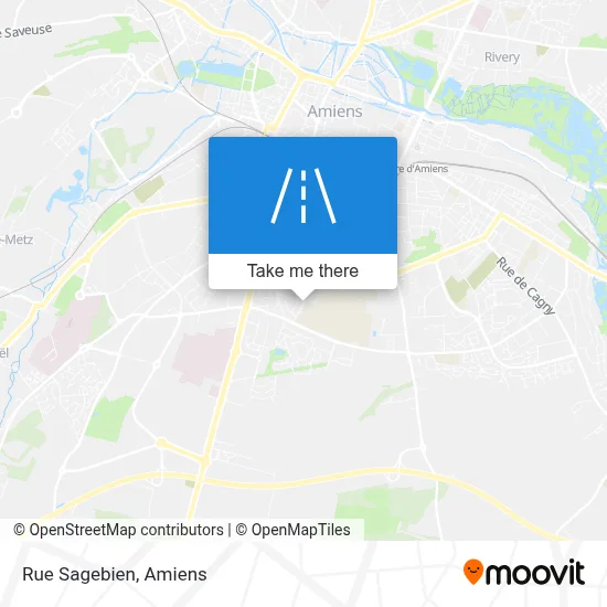 Rue Sagebien map