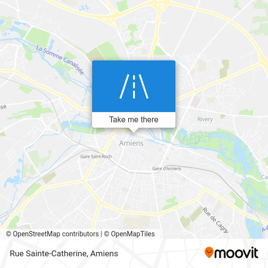 Rue Sainte-Catherine map