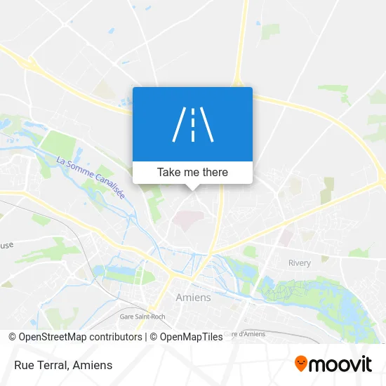 Rue Terral map