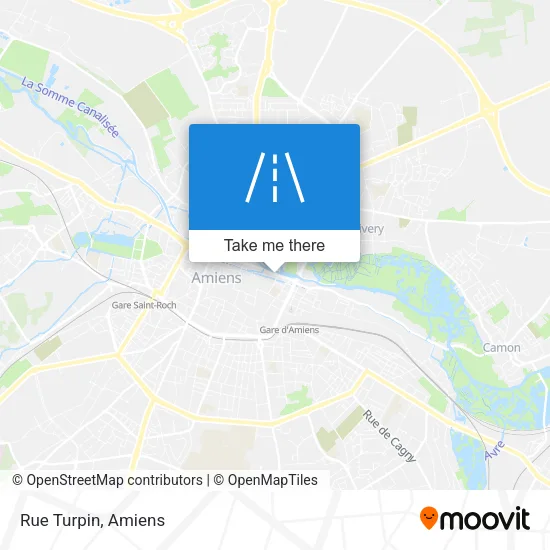 Rue Turpin map