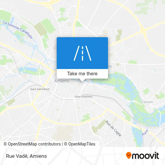 Rue Vadé map