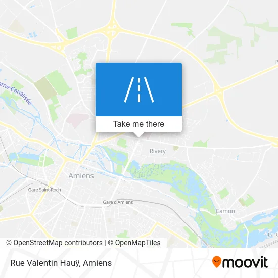 Rue Valentin Hauÿ map