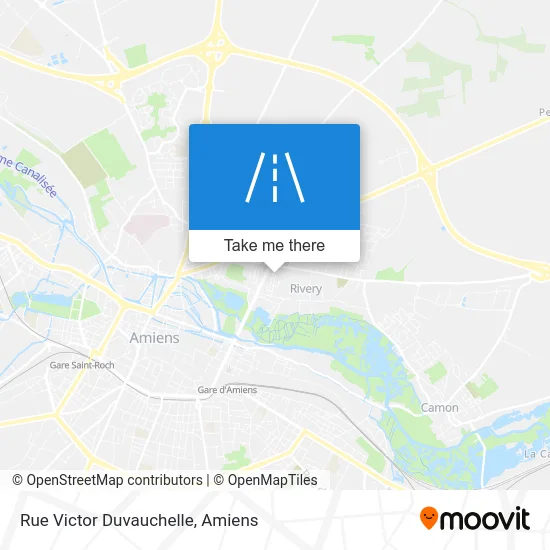 Rue Victor Duvauchelle map