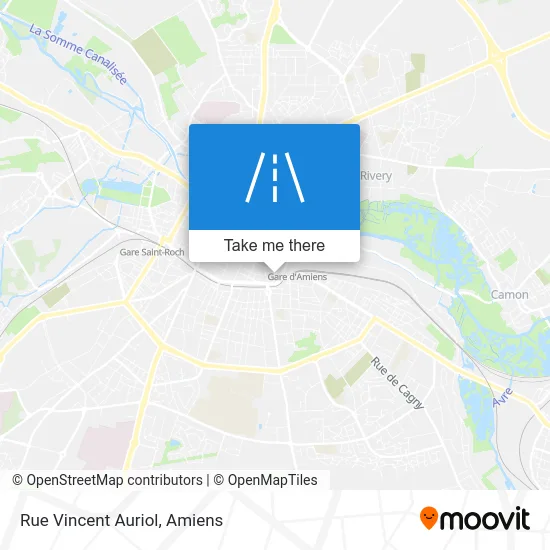 Rue Vincent Auriol map