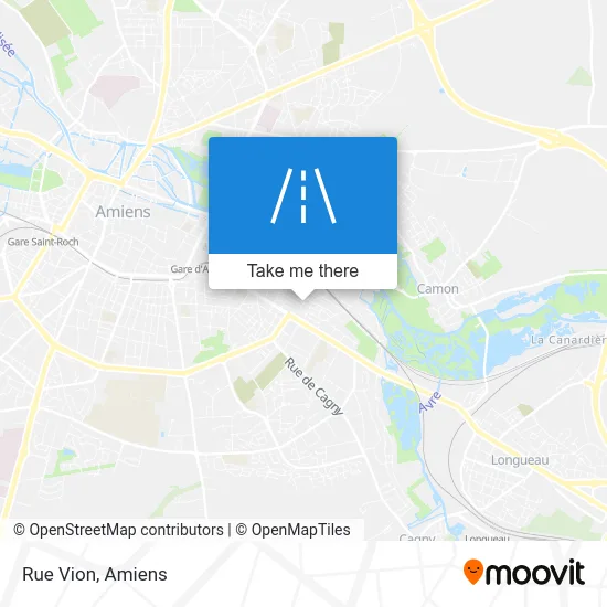 Rue Vion map