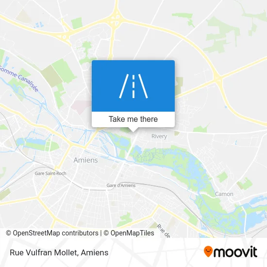 Rue Vulfran Mollet map