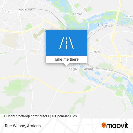 Rue Wasse map