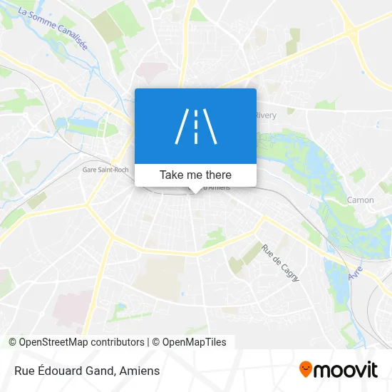 Rue Édouard Gand map