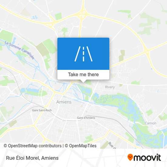 Rue Éloi Morel map