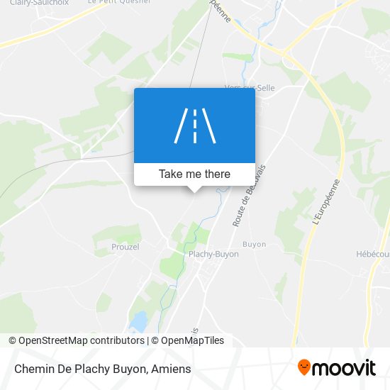 Chemin De Plachy Buyon map