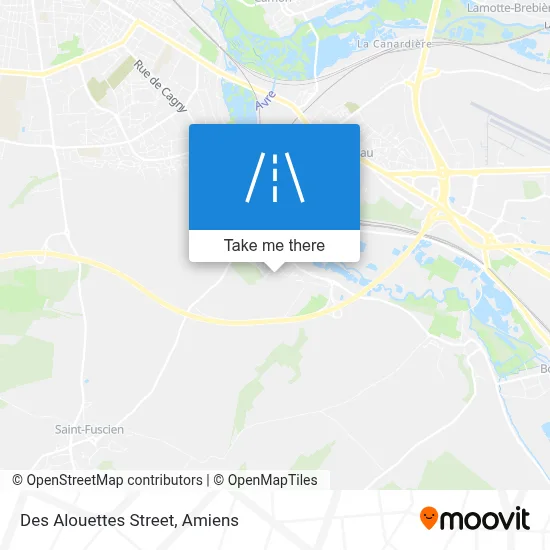 Rue Des Alouettes map