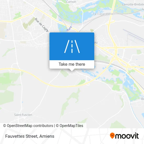 Rue Des Fauvettes map