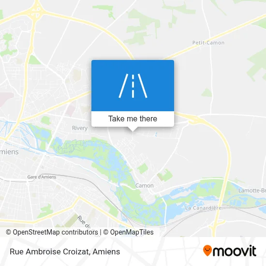 Rue Ambroise Croizat map
