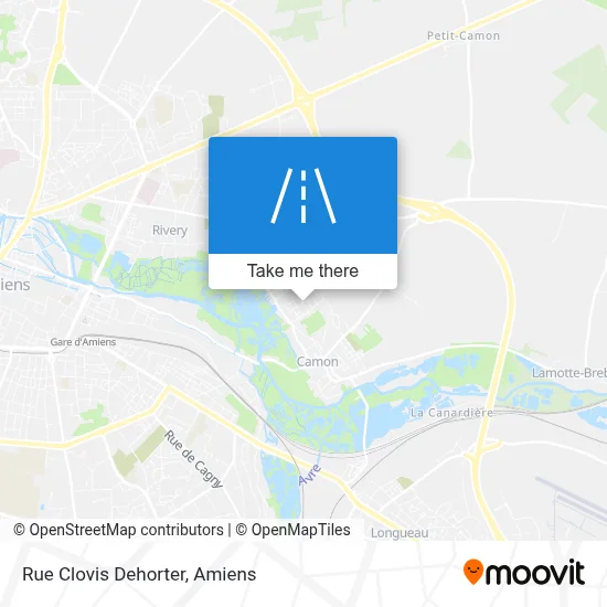 Rue Clovis Dehorter map