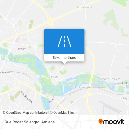 Rue Roger Salengro map