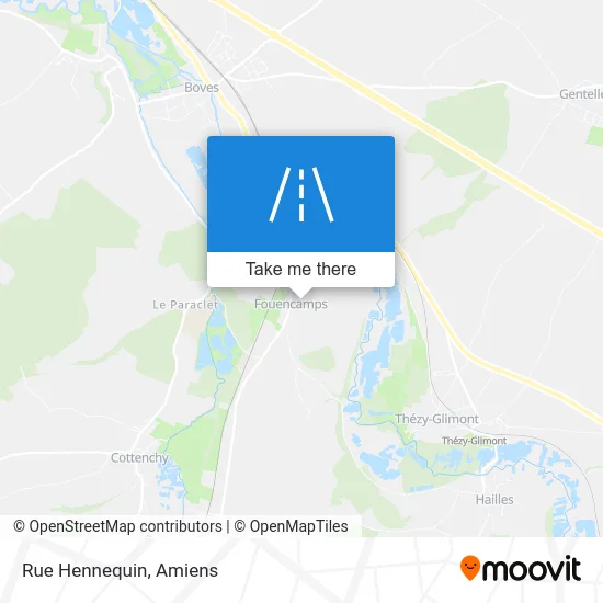Rue Hennequin map
