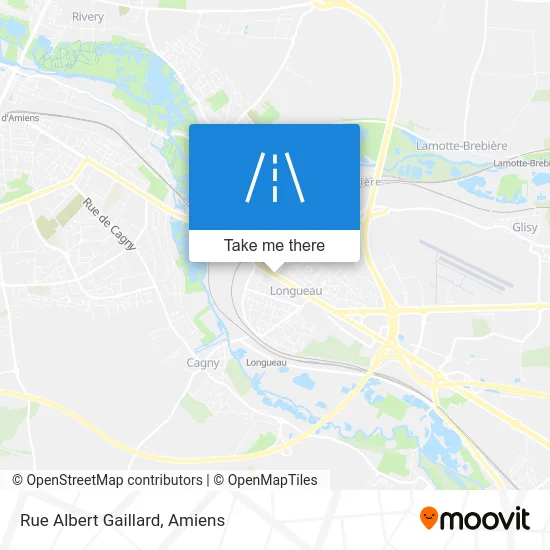 Rue Albert Gaillard map