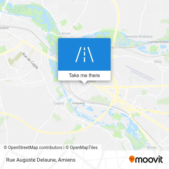 Rue Auguste Delaune map